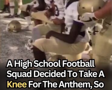 One high school football squad decides to take a knee during the national anthem, leading to a reaction from the referees that gave me chills! (VIDEO) – WowNews.info