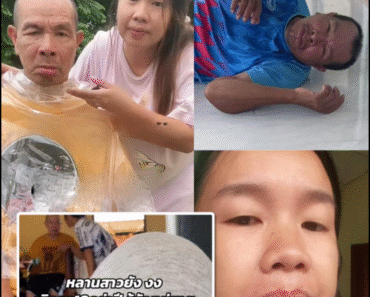 หนูต้องมาเช็ดตัวให้พ่อหลังไม่ได้เจอมา 20 ปี เพราะครอบครัวใหม่เขานำมาทิ้ง.