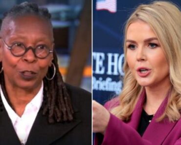 SHOCKING SHOWDOWN: KAROLINE LEAVITT OBLITERATES THE VIEW WITH ONE DEVASTATING LINE — WATCH THE VIRAL MOMENT THAT LEFT HOSTS SPEECHLESS! It was supposed to be just another fiery political segment — but what happened on The View this week has everyone talking. During a tense on-air exchange, Karoline Leavitt, the rising conservative firebrand, didn’t just hold her own — she delivered one jaw-dropping line that brought the entire panel to a stunned silence. “If you’re not here to hear the truth, then you’re just hosting a performance — not a conversation.” The crowd gasped. The hosts blinked. And for a moment, the studio fell completely quiet. Within minutes, clips of the exchange went viral, lighting up social media with support, outrage, and a flurry of reaction across both political aisles. Some called it “TV gold,” while others labeled it a “masterclass in controlled confidence.”