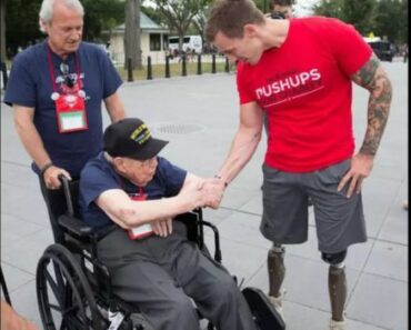 He lost his legs in war, but what he got on Father’s Day left the whole nation on its knees — Johnny Joey Jones, the unstoppable Marine, was blindsided on live TV with a custom pocket watch engraved with his call sign, and what happened next turned a simple gift into a full-blown internet earthquake: $22,000 raised overnight, millions sobbing in the comments, veterans saluting through tears, and influencers calling it “the most emotional moment of the year” — one watch, one warrior, and one viral tidal wave that reminded America what real heroes look like (spoiler: they don’t wear capes, they wear prosthetics and carry purpose)!