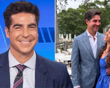 Jesse Watters posted a sweet pic with his young wife, but Fox fans aren’t buying that smile! Many noticed his eyes “didn’t look happy at all,” while his stunning wife seemed oddly out of place in the overly romantic scene. Is this a staged move to silence rumors or a secret message for someone watching him closely?
