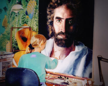 Masterful Painting Of Jesus By 8-Year-