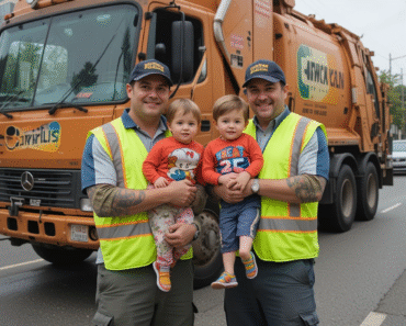They Watched For The Garbage Truck Every Monday Until One Day, Everything Changed