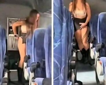 This girl was caught in mid