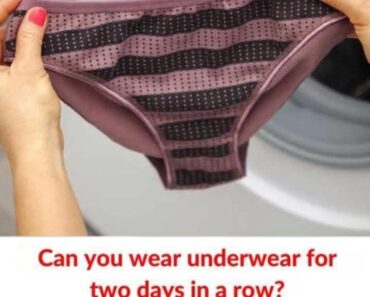 Is It Safe to Wear Underwear Two Days in a Row? Experts Weigh In